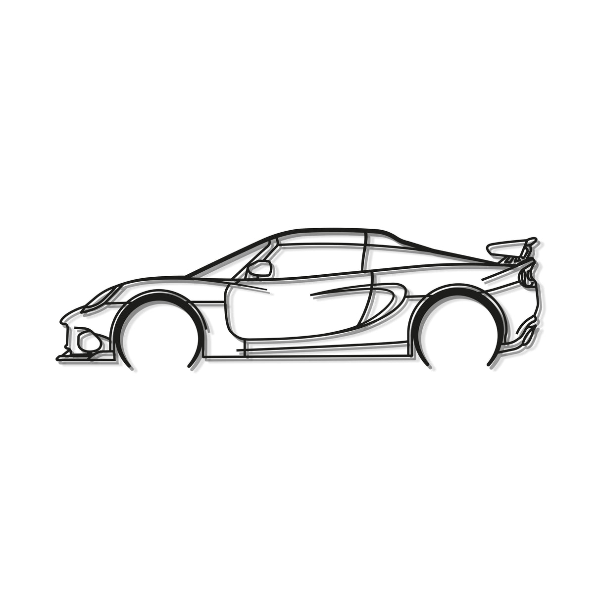 2018 Elise Cup 250 Metal Car Wall Art - MT0622