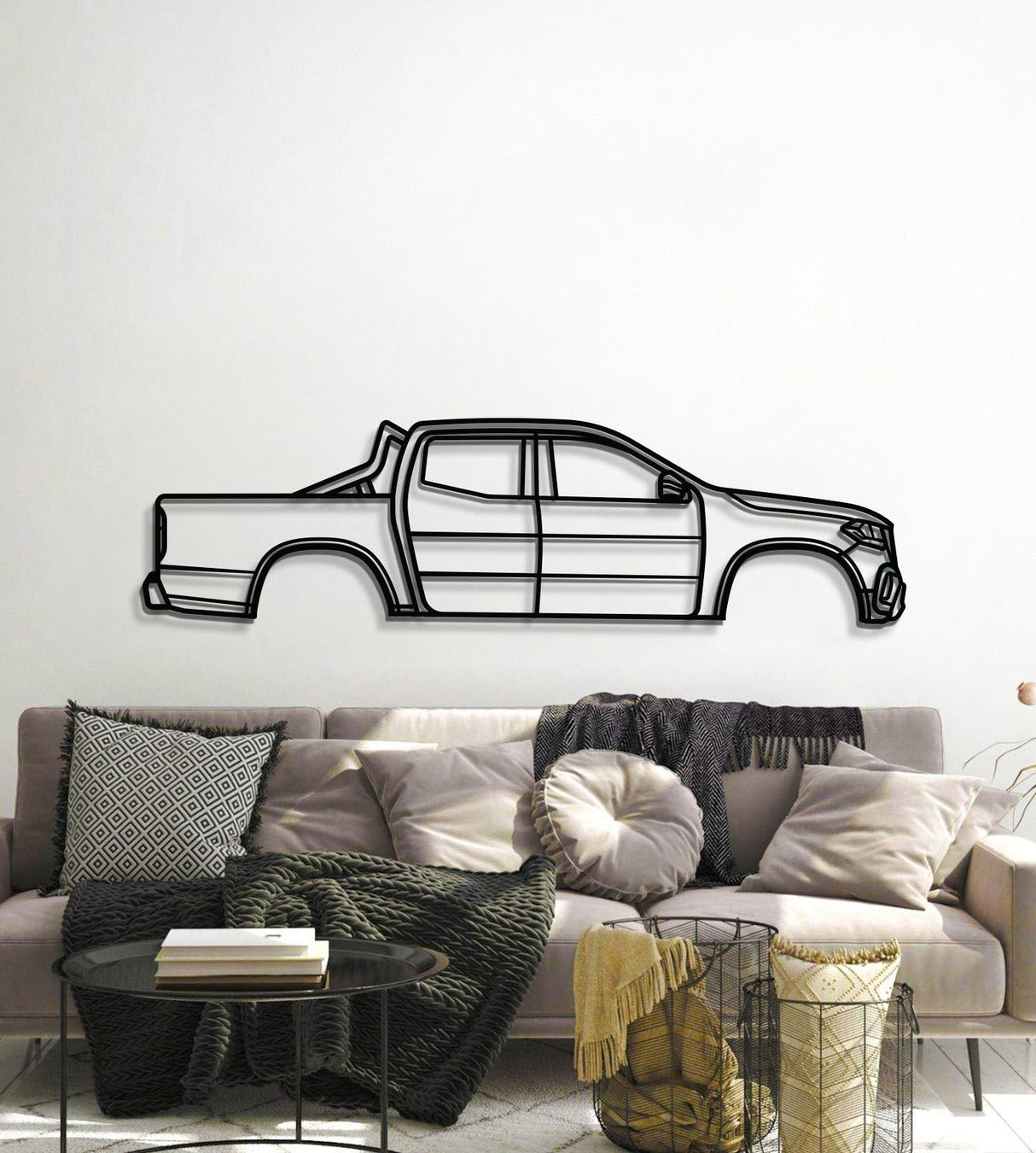 2018 X-Class Metal Car Wall Art - MT0636