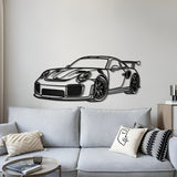 Perspective Metal Car Wall Art - MT0461