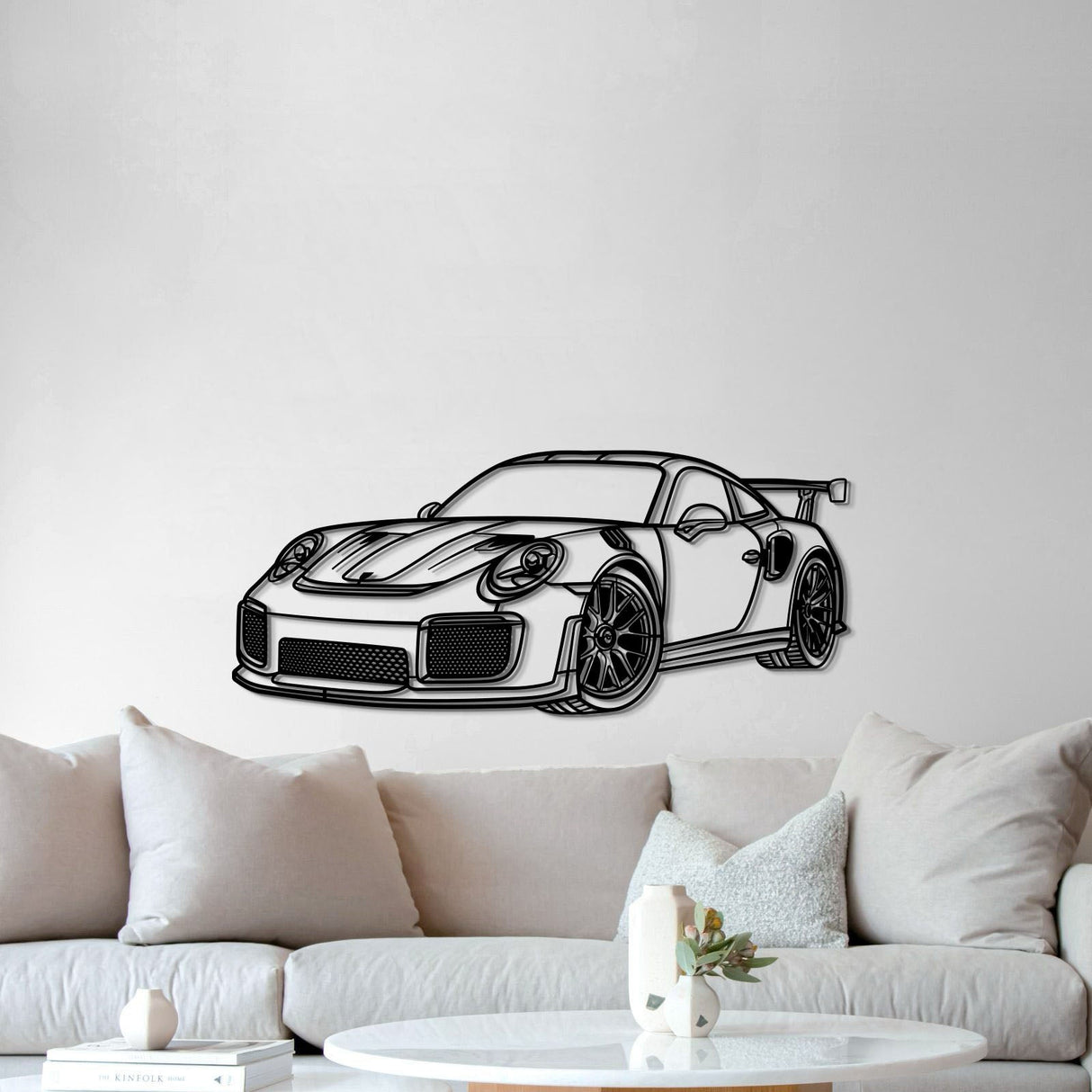 Perspective Metal Car Wall Art - MT0461