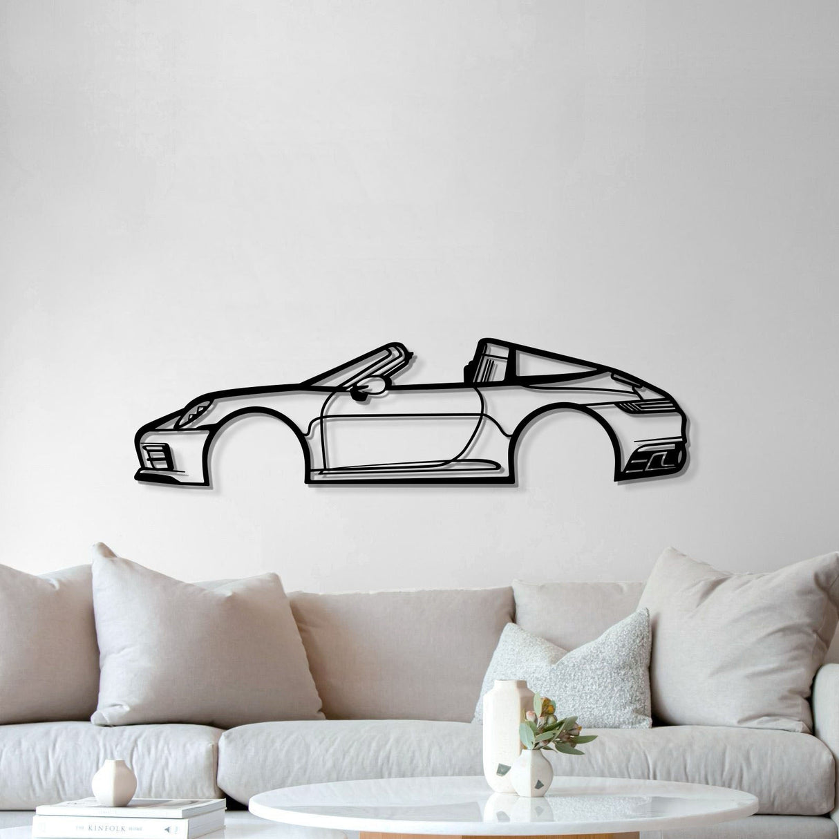 Metal Car Wall Art - MT0610