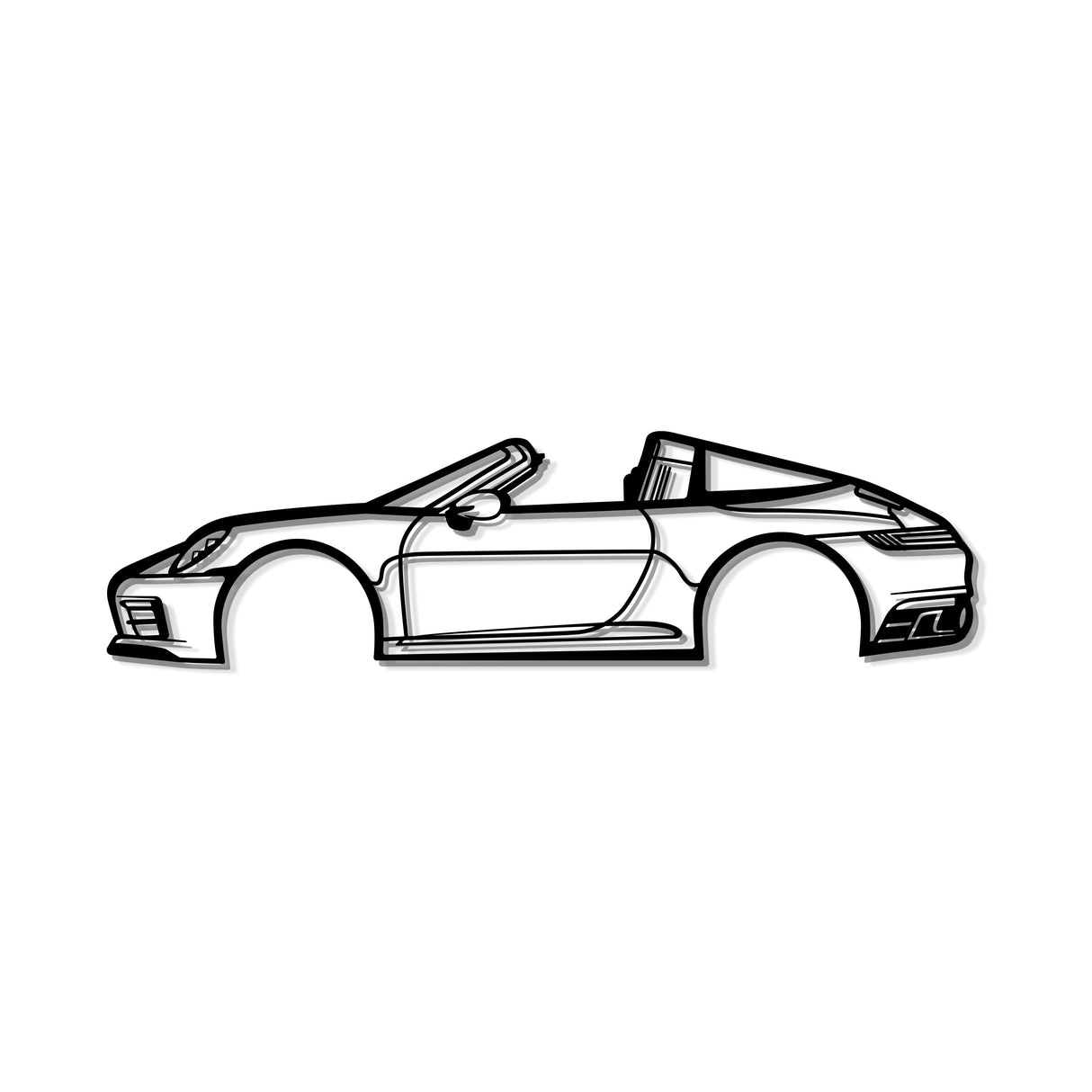 Metal Car Wall Art - MT0610