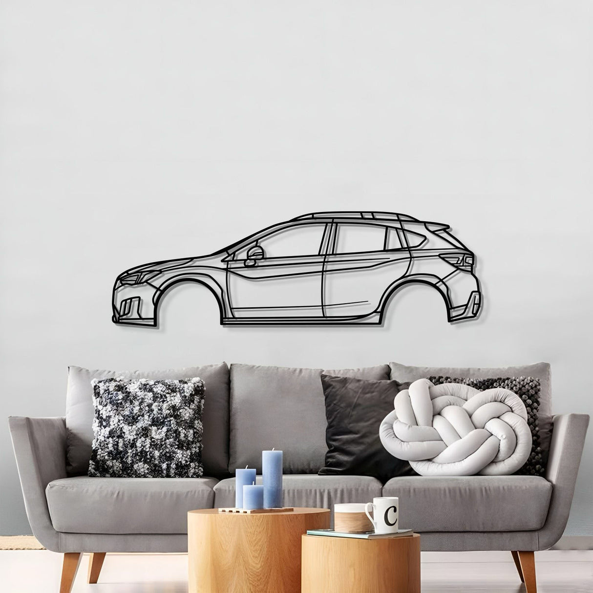 2018 Crosstrek 2nd Gen Metal Car Wall Art - MT0617