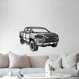 2018 Tacoma Perspective Metal Car Wall Art - MT0469