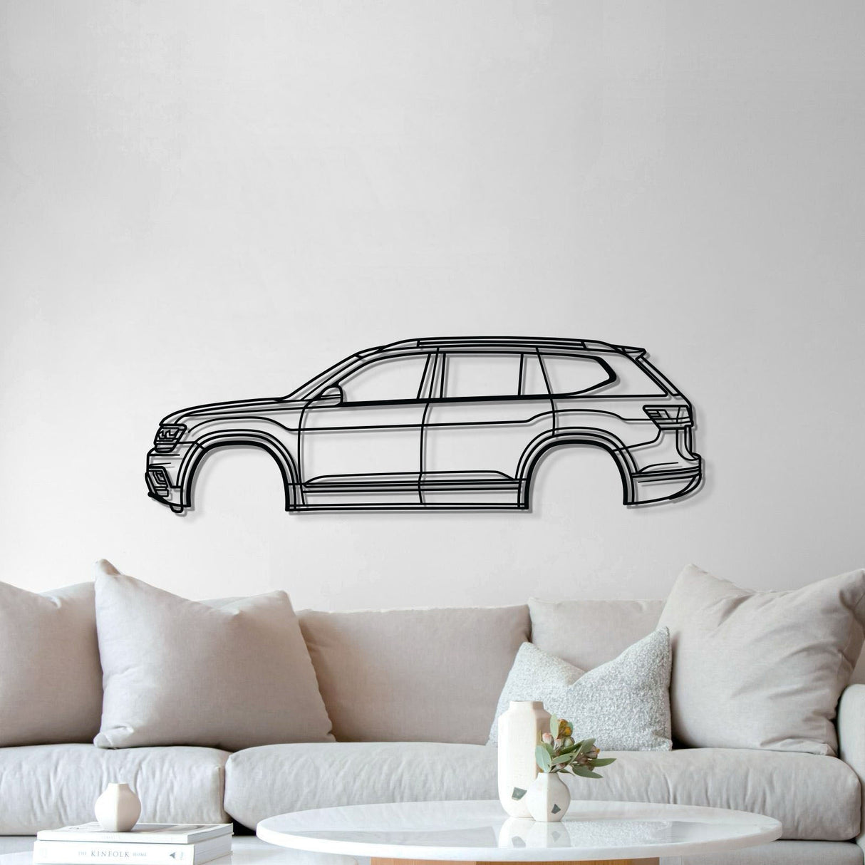 2018 Atlas 1st gen (CA1) Metal Car Wall Art - MT0612