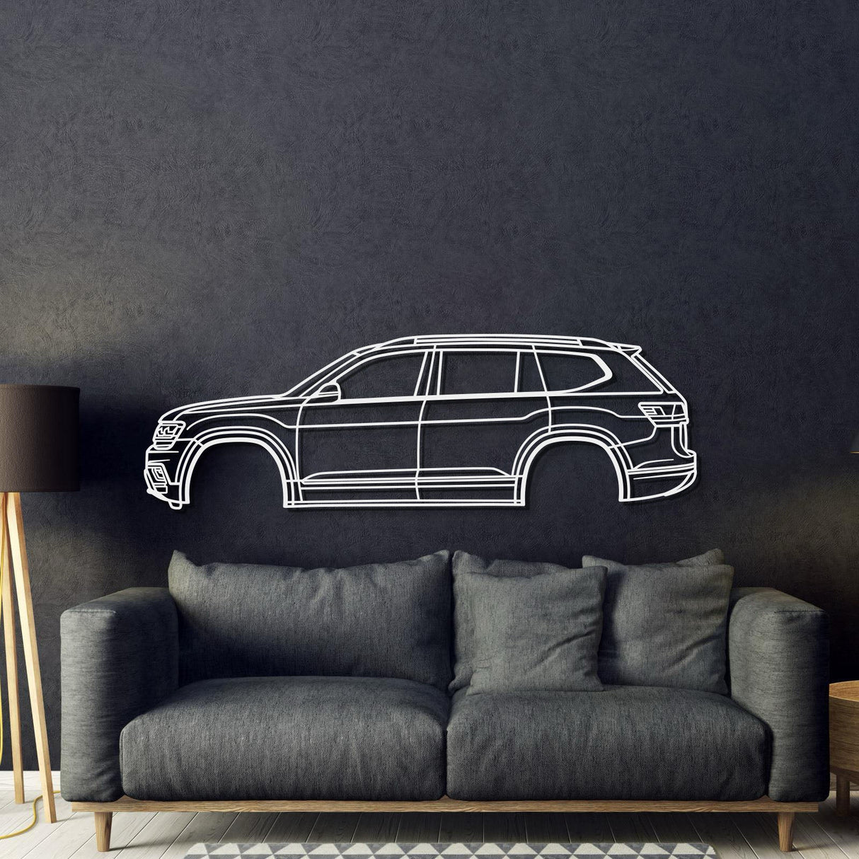 2018 Atlas 1st gen (CA1) Metal Car Wall Art - MT0612