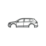 2018 Tiguan 2nd Gen AD BW Metal Car Wall Art - MT0632