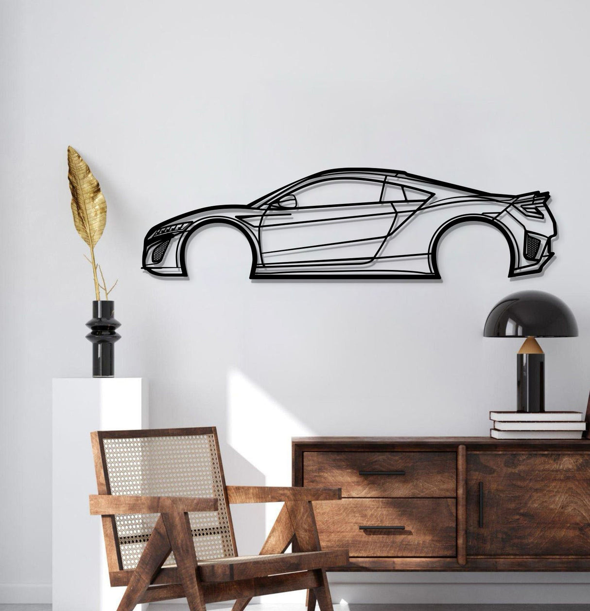 2019 NSX Metal Car Wall Art - MT0671