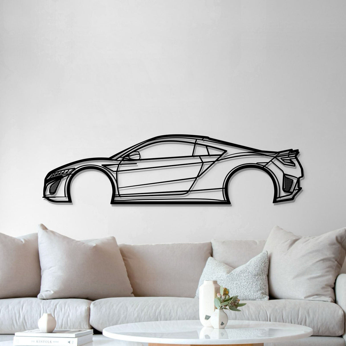 2019 NSX Metal Car Wall Art - MT0671