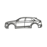 2019 Q8 1st Gen Metal Car Wall Art - MT0674