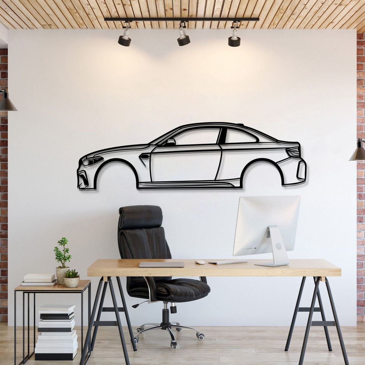 2019 F87 M2 Metal Car Wall Art - MT0660