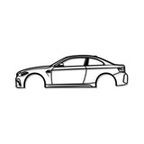 2019 F87 M2 Metal Car Wall Art - MT0660