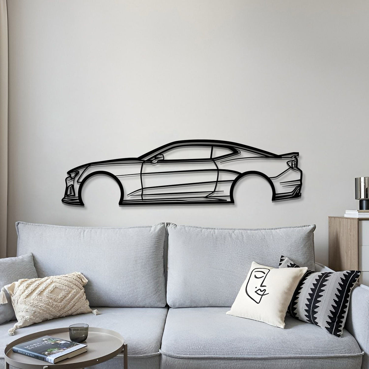 2019 Camaro ZLE1 Metal Car Wall Art - MT0649