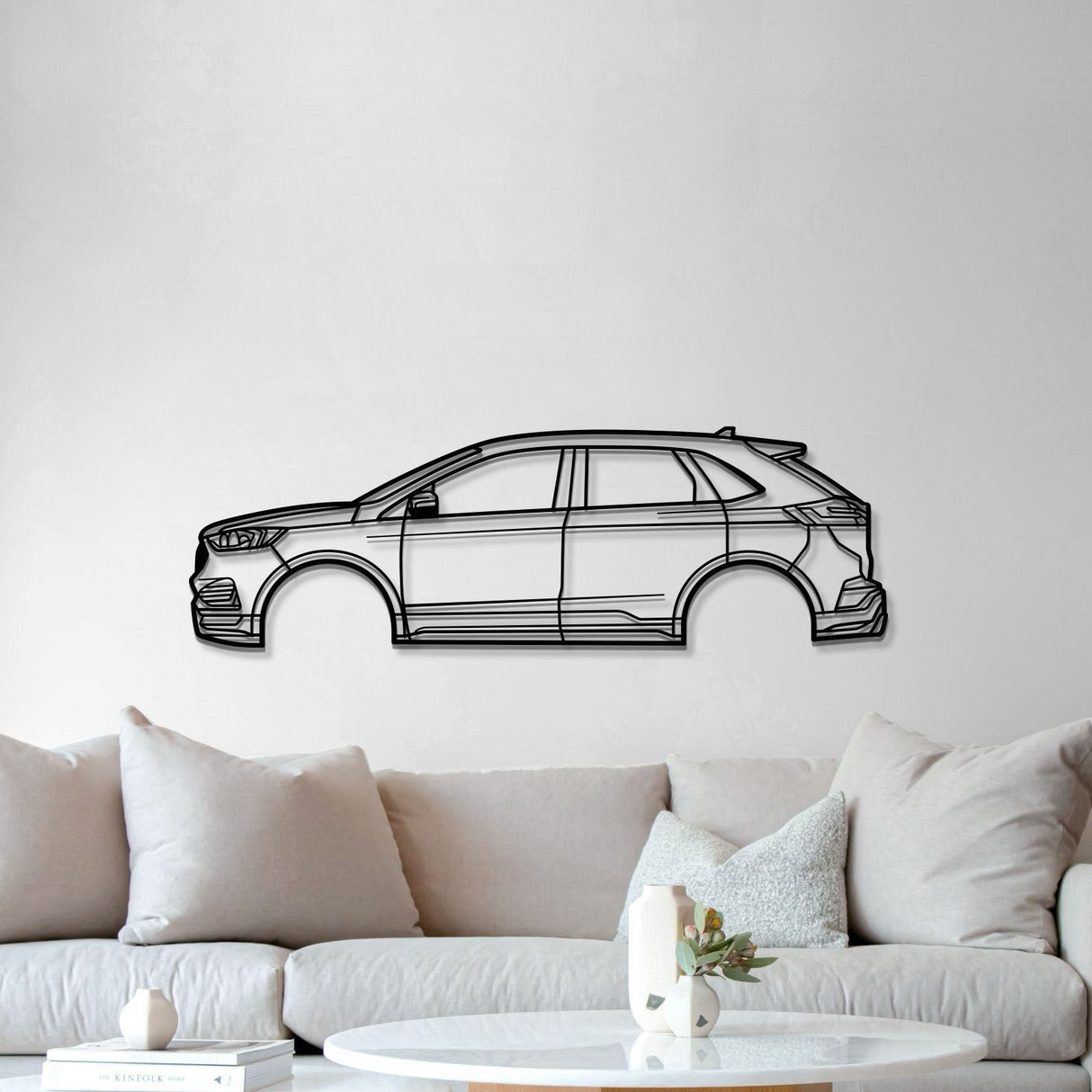 2019 Edge ST 2nd Gen Metal Car Wall Art - MT0657