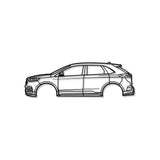 2019 Edge ST 2nd Gen Metal Car Wall Art - MT0657