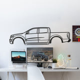 2019 Ranger 4th Gen Metal Car Wall Art - MT0677