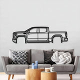 2019 Denali Sierra Metal Car Wall Art - MT0655