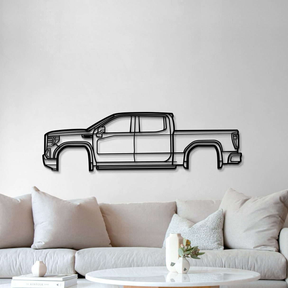 2019 Denali Sierra Metal Car Wall Art - MT0655