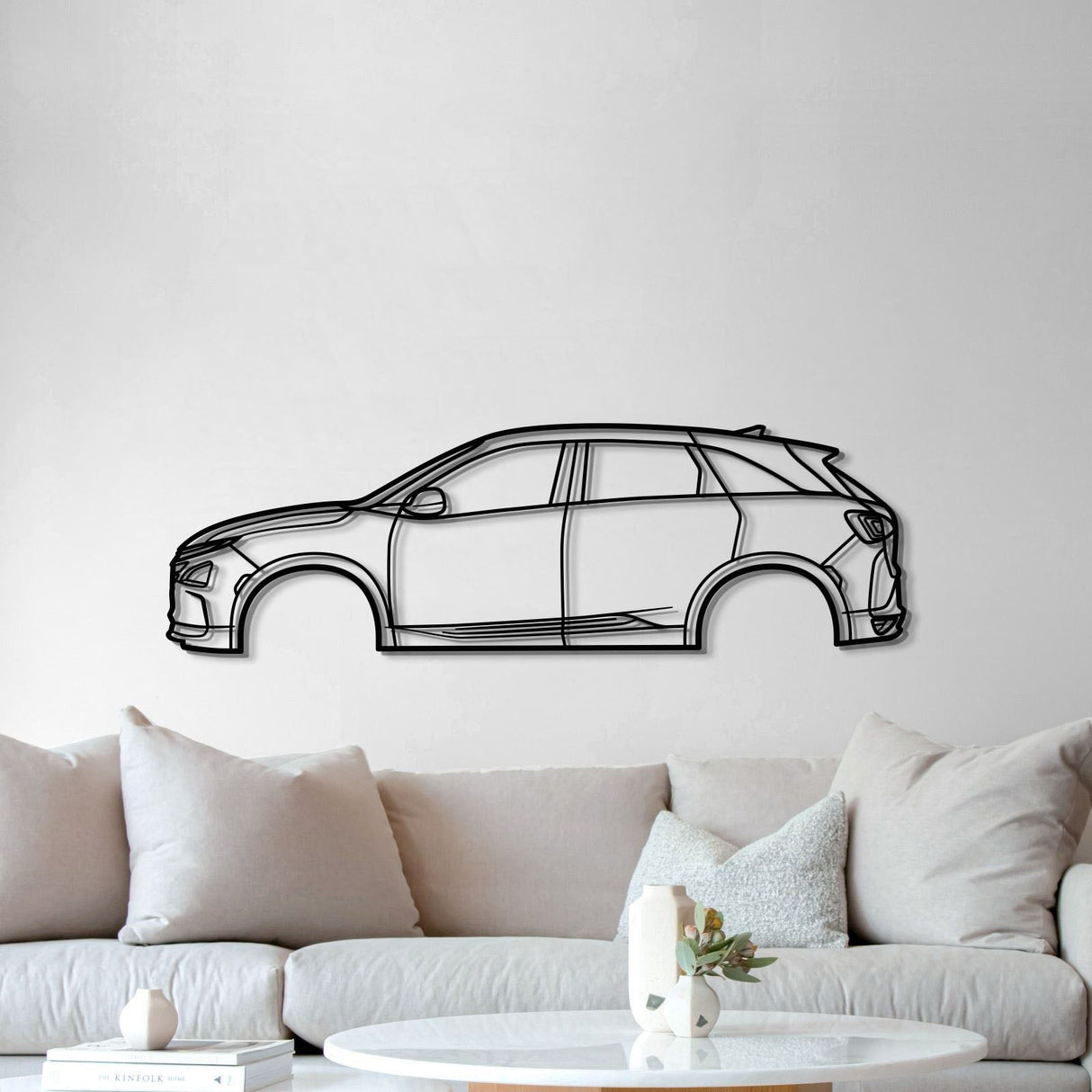 2019 Nexo 1st Gen Metal Car Wall Art - MT0670