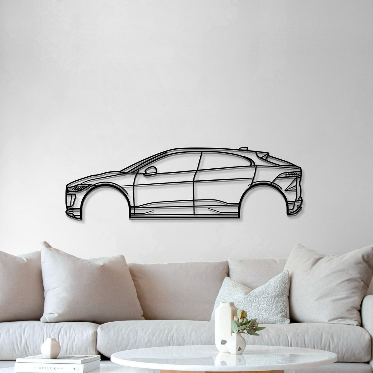 2019 I-Pace 1st Gen Metal Car Wall Art - MT0664