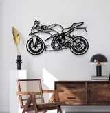 2019 RC 125 Metal Motorcycle Wall Art - MT1407