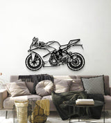 2019 RC 125 Metal Motorcycle Wall Art - MT1407