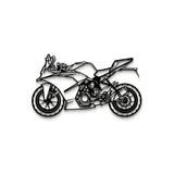 2019 RC 125 Metal Motorcycle Wall Art - MT1407