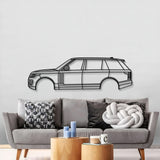 2019 Range Rover Hybrid L405 (4th Gen) Metal Car Wall Art - MT0676