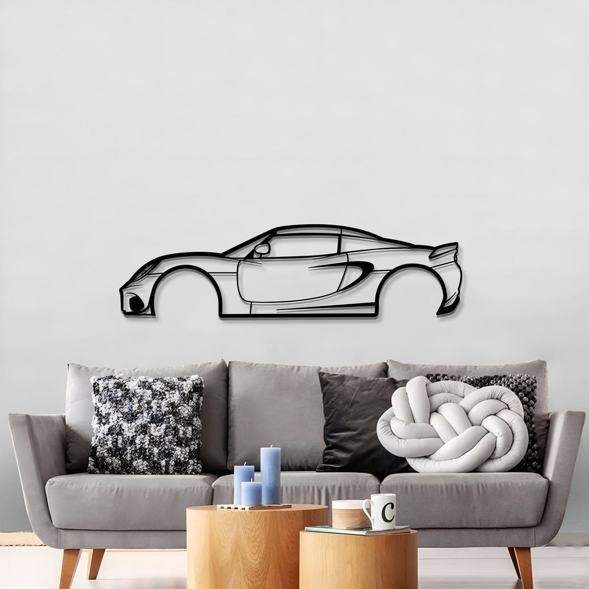 2019 Lotus Elise 220 Metal Car Wall Art - MT0666