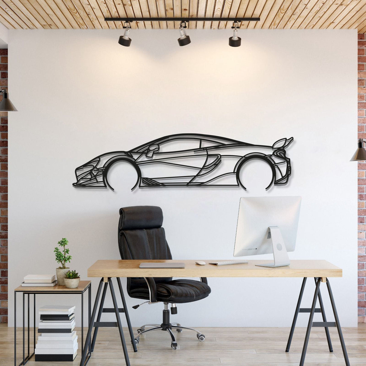 2019 600LT Metal Car Wall Art - MT0644