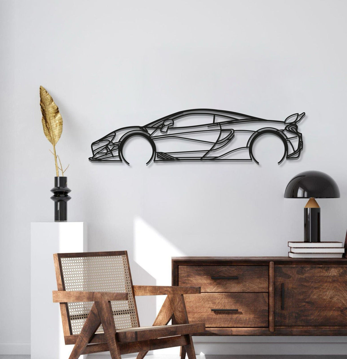 2019 600LT Metal Car Wall Art - MT0644