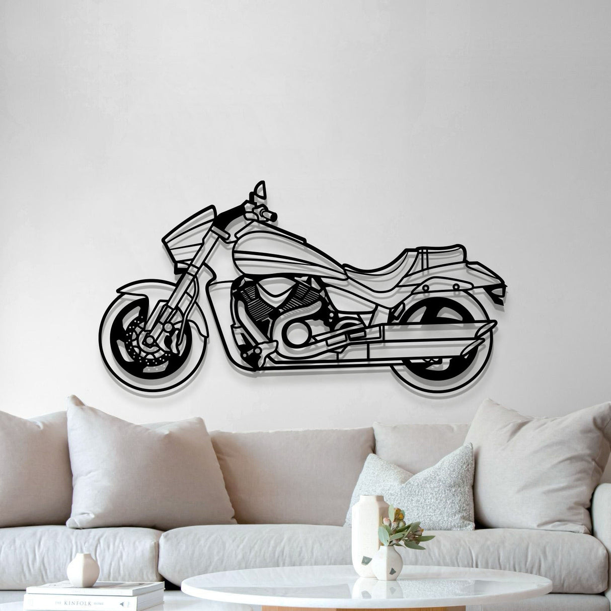 2019 M109R Boss Metal Motorcycle Wall Art - MT1413