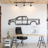 2019 Tundra 2nd Gen Metal Car Wall Art - MT0682