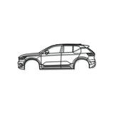 2019 XC40 1st Gen Metal Car Wall Art - MT0688