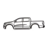 2019 Ranger 4th Gen Metal Car Wall Art - MT0677