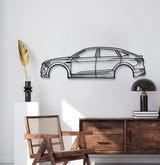 2020 e-tron Sportback 1st Gen Metal Car Wall Art - MT0702