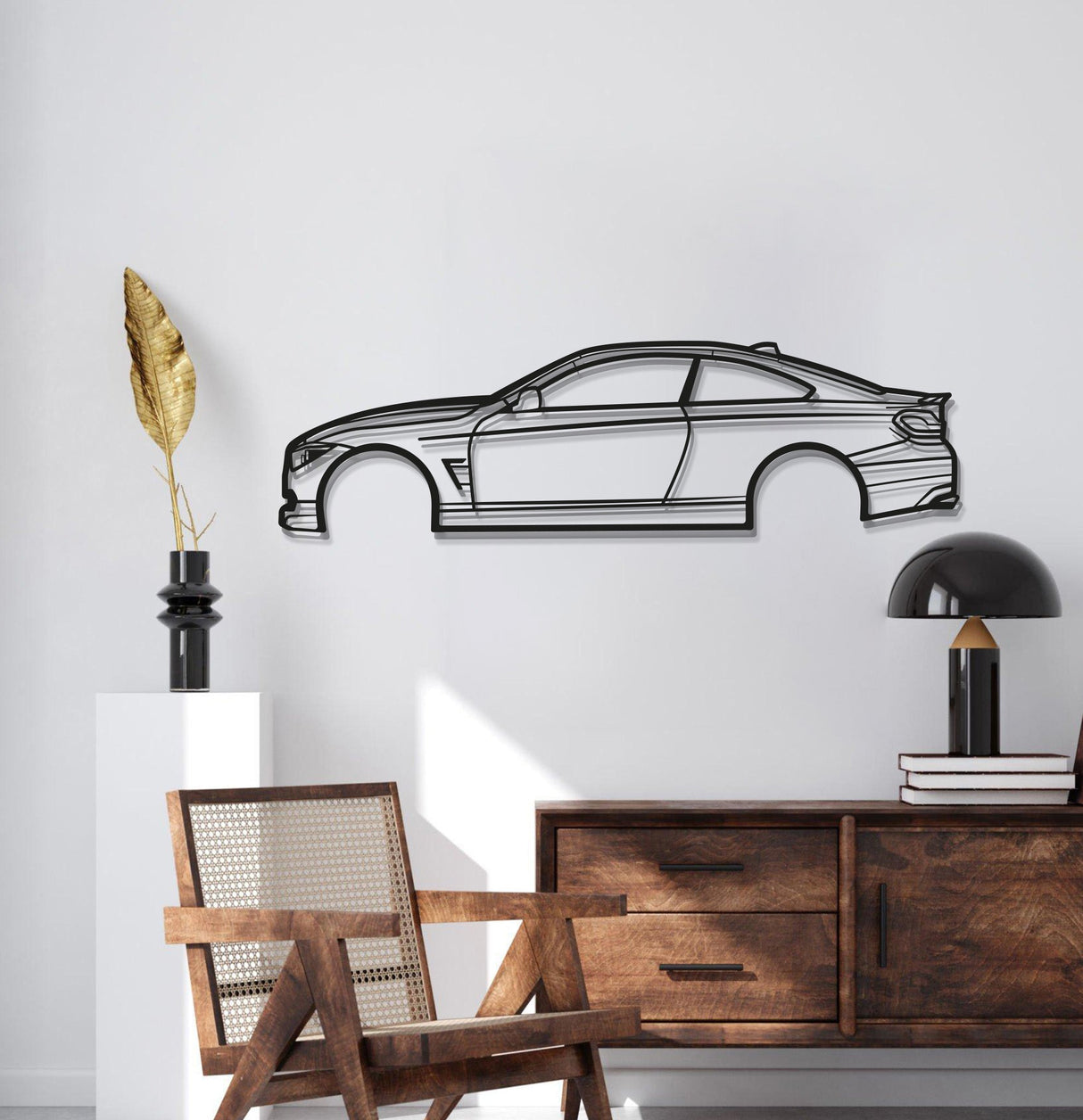 2020 ALPINA B4 Metal Car Wall Art - MT0691