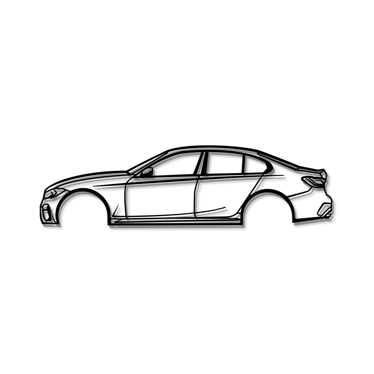 2020 M340i Metal Car Wall Art - MT0714