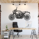 2020 R Nine T Metal Motorcycle Wall Art - MT1385