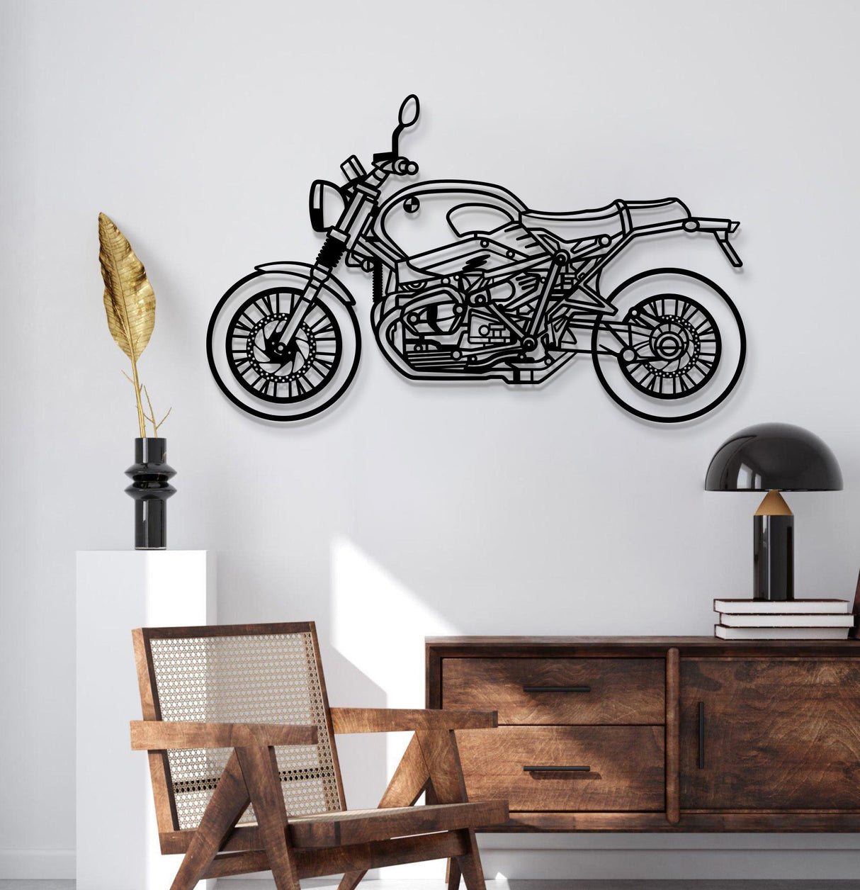 2020 R Nine T Metal Motorcycle Wall Art - MT1385