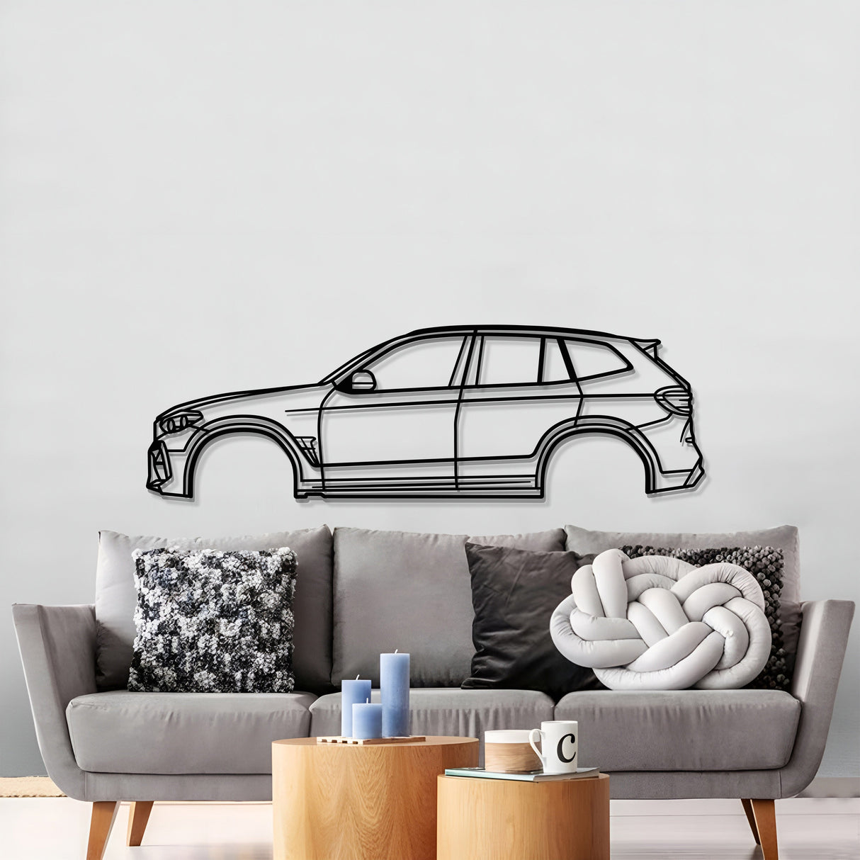 2020 X3 M G01 3rd Gen Metal Car Wall Art - MT0726