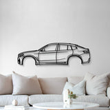 2020 X4 M G02 2nd Gen Metal Car Wall Art - MT0727