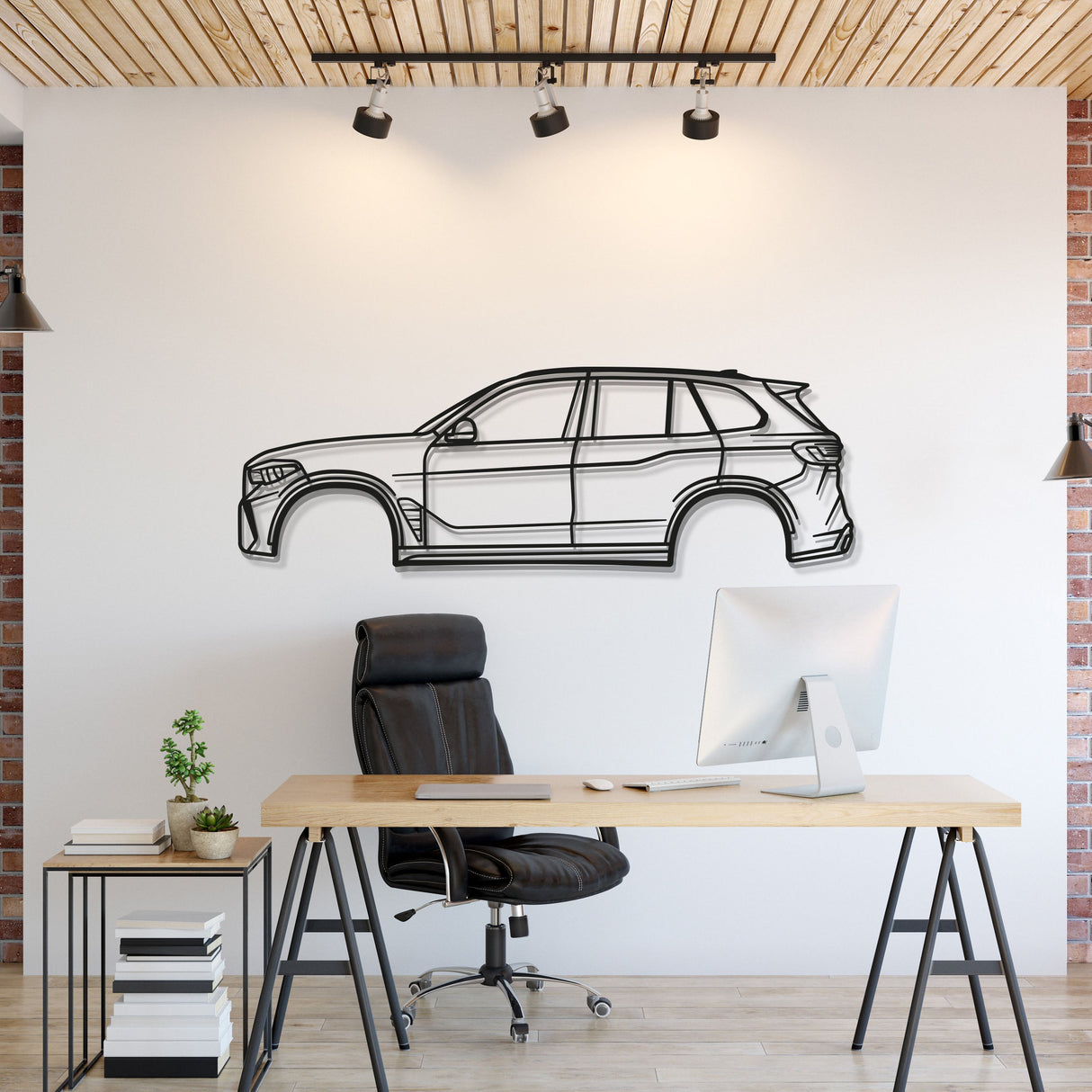 2020 X5 M F95 4th Gen Metal Car Wall Art - MT0728