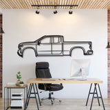 2020 Silverado 2500HD 4th Gen Metal Car Wall Art - MT0720