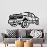 2020 RAM 1500 Perspective Metal Car Wall Art - MT1318