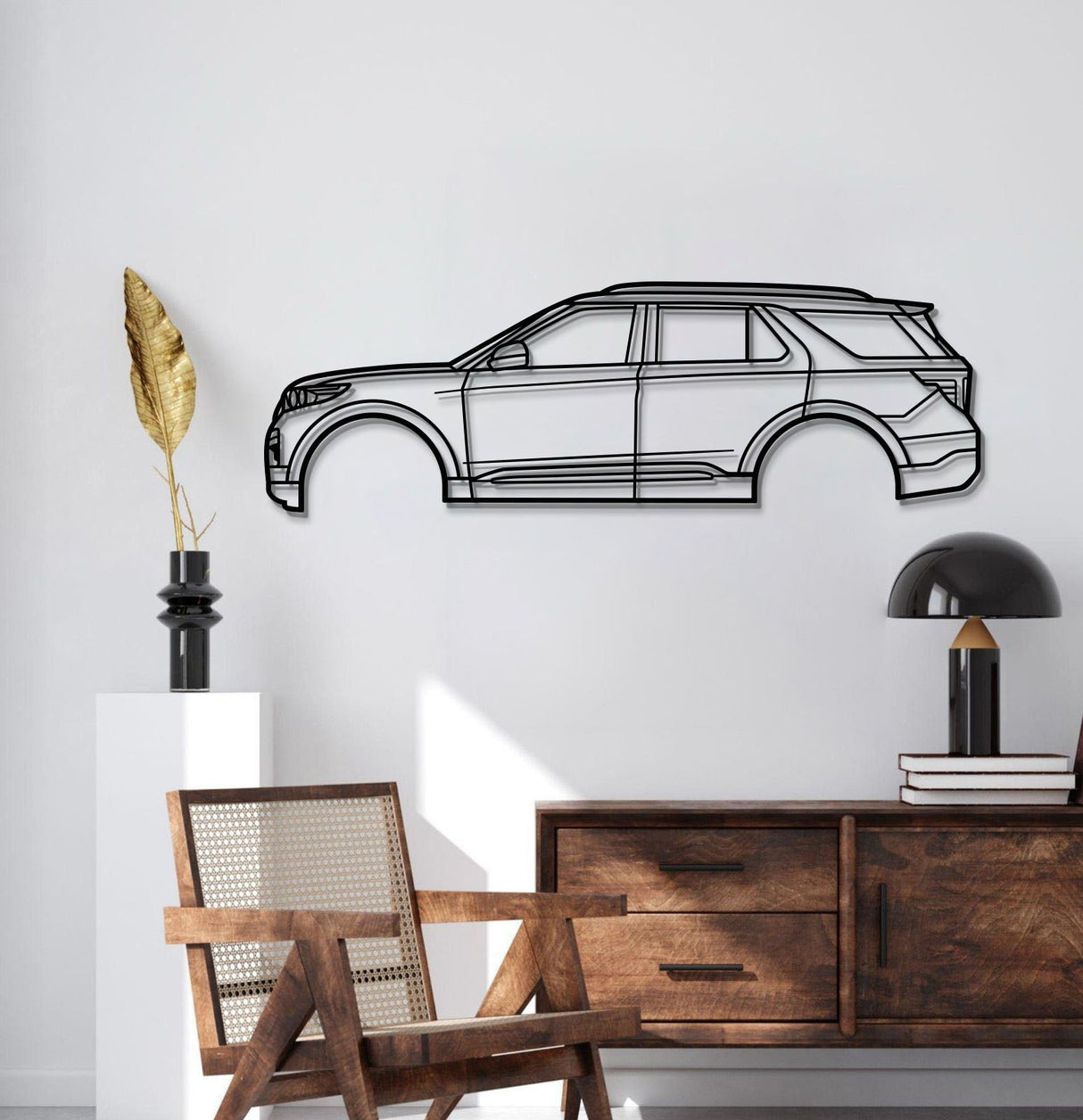 2020 Explorer 6th Gen Metal Car Wall Art - MT0705