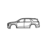 2020 Palisade 1st Gen (LX2) Metal Car Wall Art - MT0717