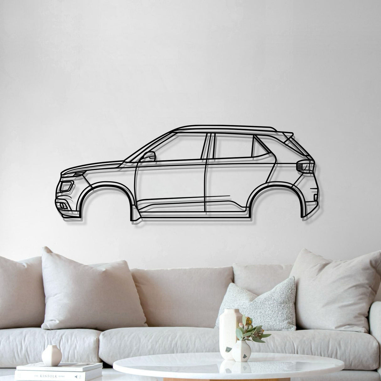 2020 Venue 1st Gen Metal Car Wall Art - MT0725