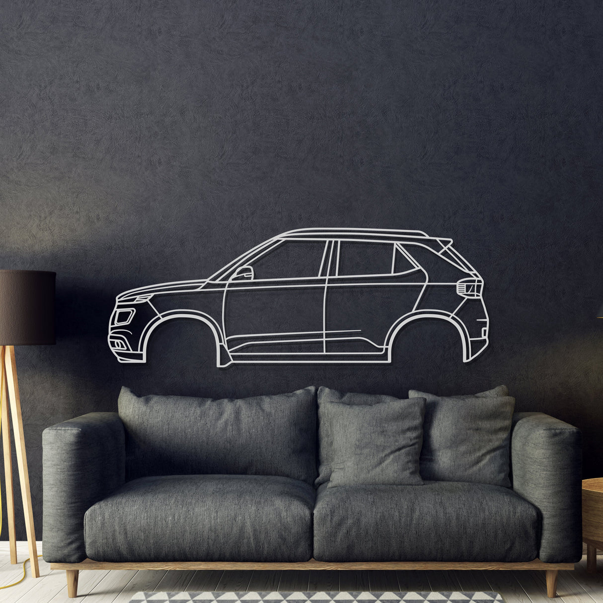 2020 Venue 1st Gen Metal Car Wall Art - MT0725