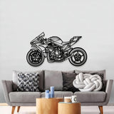 2020 H2R Metal Motorcycle Wall Art - MT1406